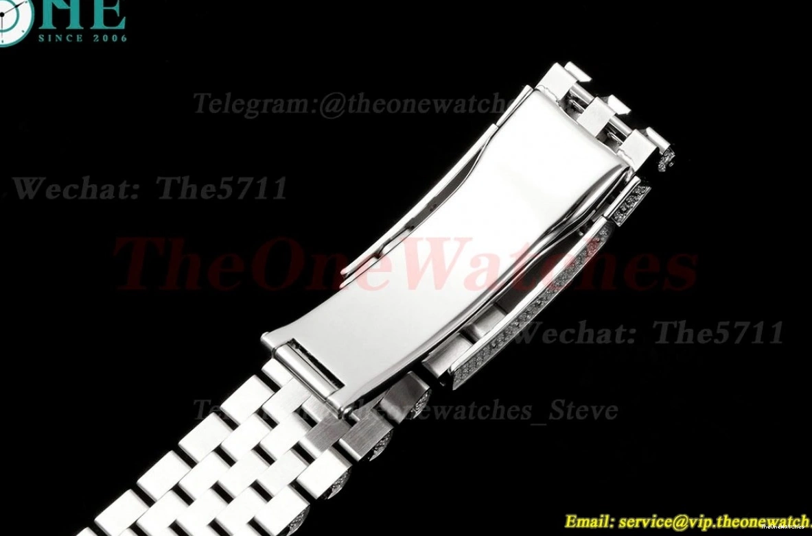 Datejust Full Dia A2824 Arabic 41mm SS Diamonds SS GMF 904L 0227